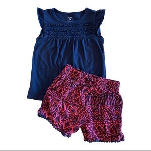 Cute and comfy t-short/shorts set